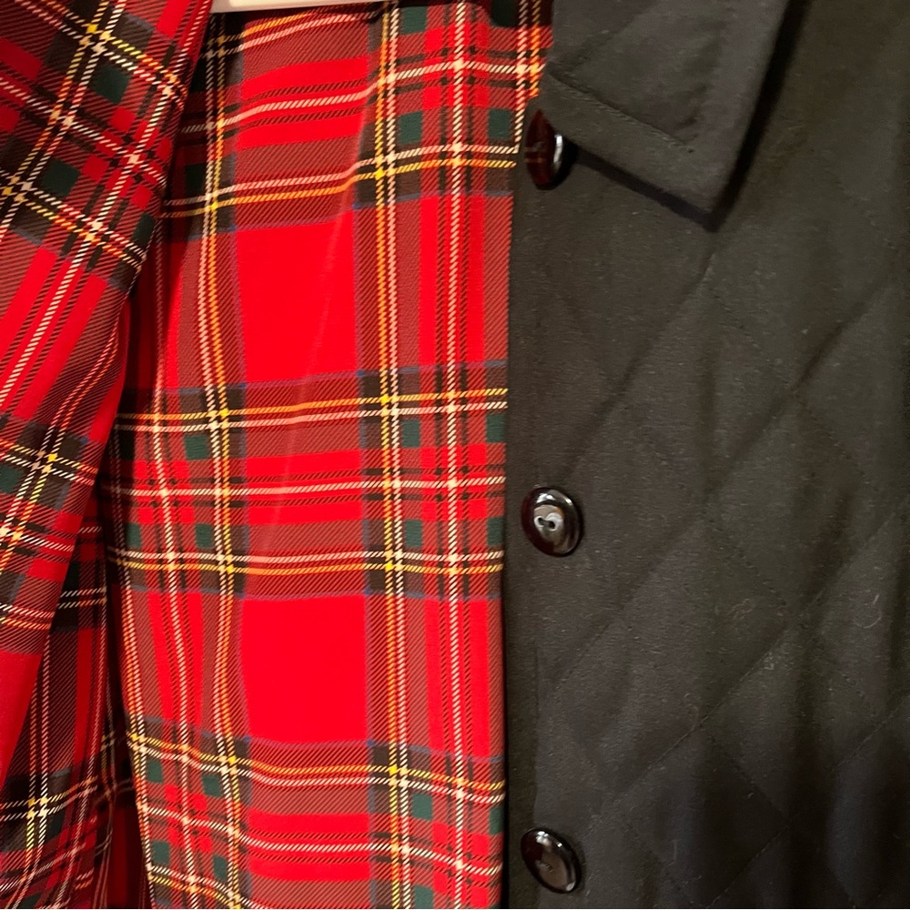 Pendleton Plaid Quilted Coat Medium - image 5